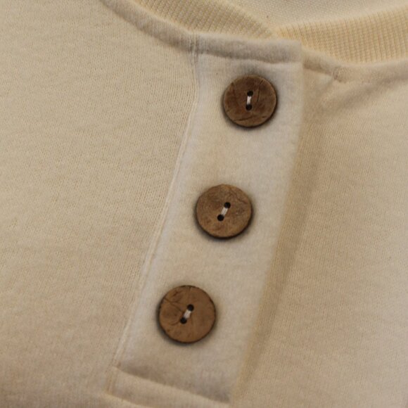 Mittoshop Long Sleeve Top NWT in Cream Size M/L - Picture 2 of 6